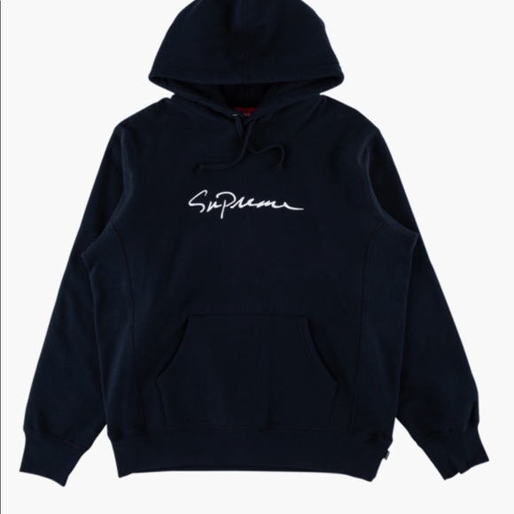 Supreme Other - SUPREME Classic Scripted Hooded Sweat Shirt Med